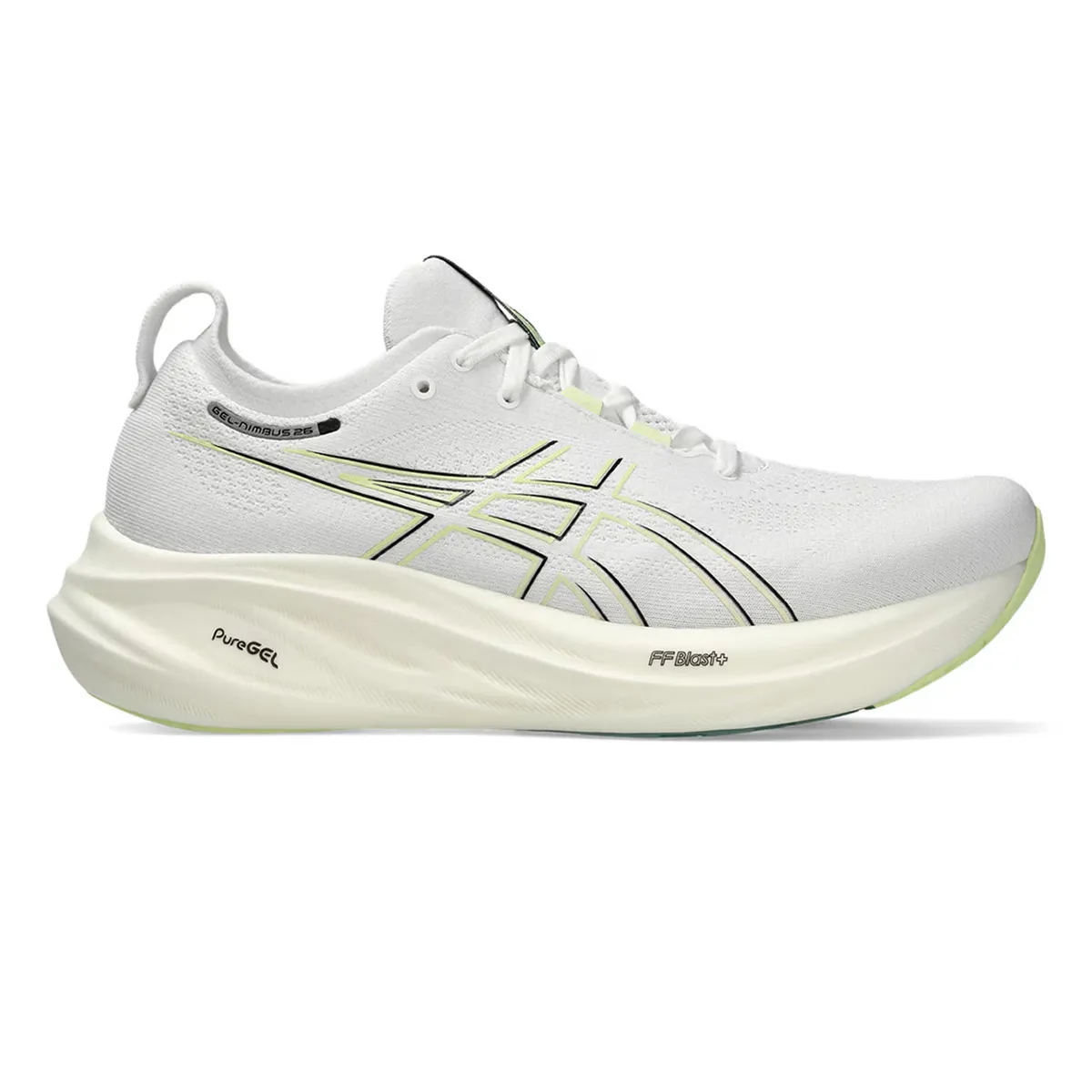 

Кроссовки мужские Asics GEL-NIMBUS 26, белый/бежевый
