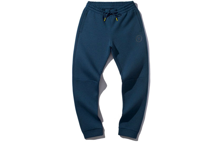 

LINING Вязаные спортивные штаны мужские синие