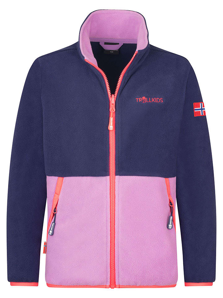 

Trollkids Флисовая куртка "Сторфьорд" фиолетового цвета