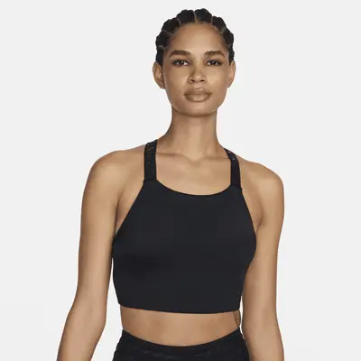 

Топ для плавания Nike Swim Hydralock Fusion, черный