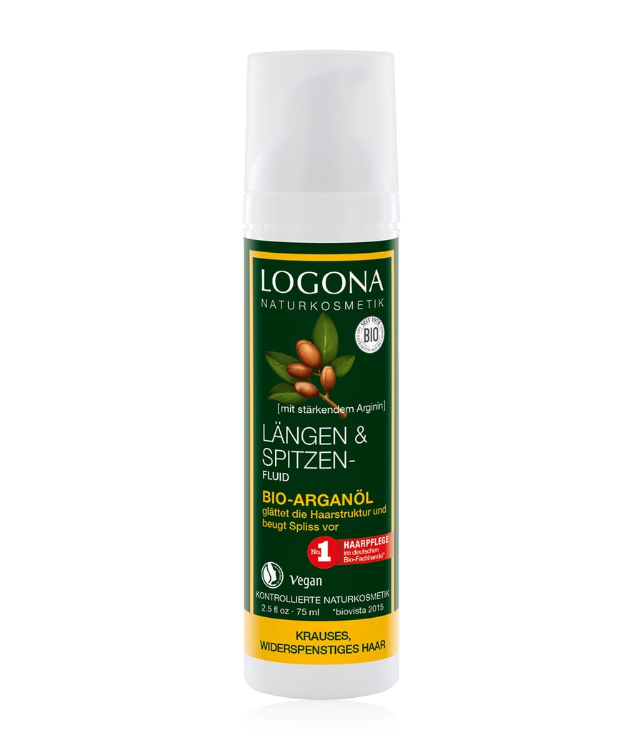 

Сыворотка для волос Logona Bio-Arganöl Längen & Spitzen, 75 ml