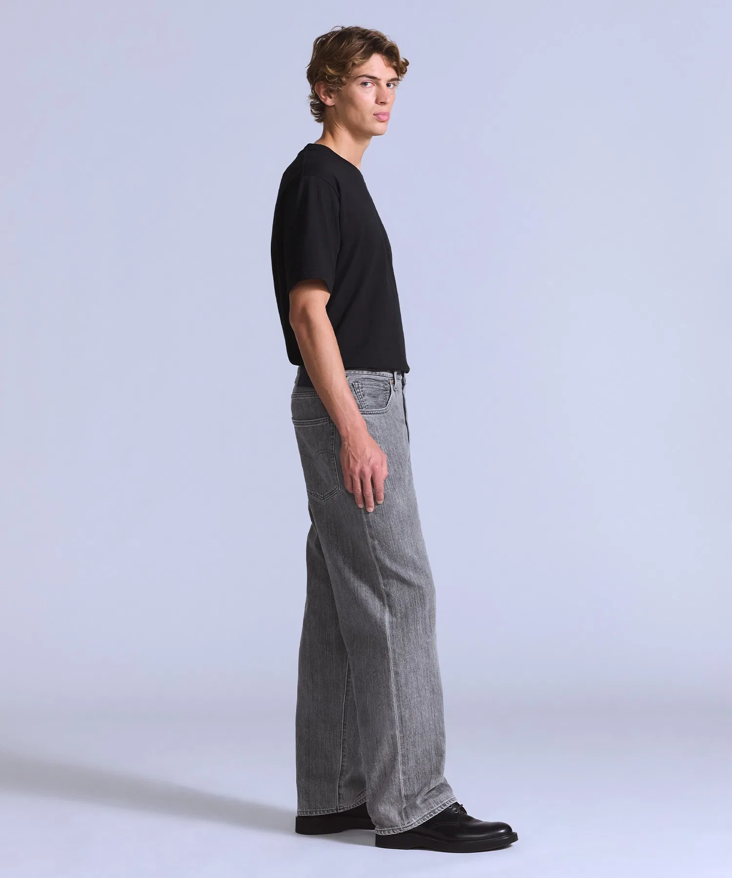 Джинсы Levi's BLUETAB™ MARKER LOOSE, серые. — фото 3