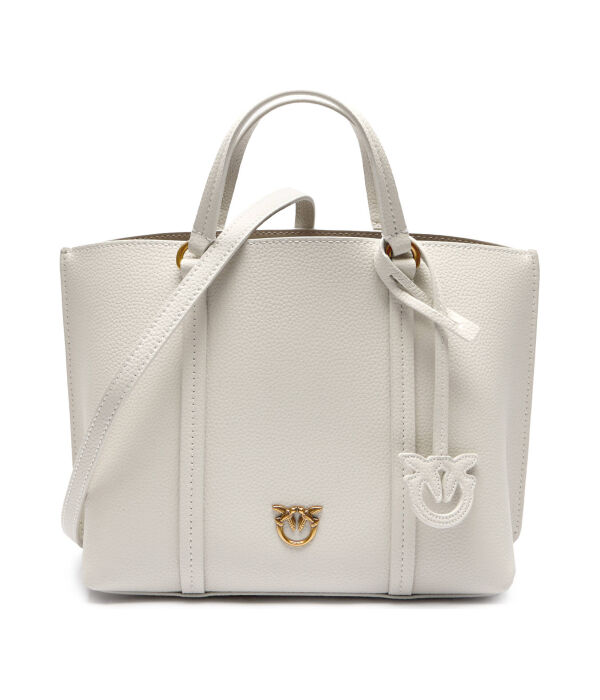 

Кожаная сумочка Кэрри Pinko, экрю