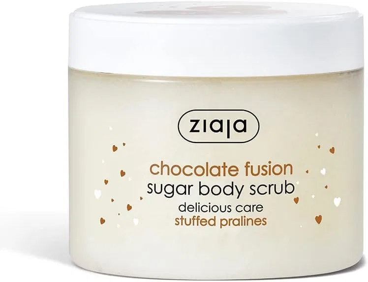 Скраб для тела сахарный Chocolate Fusion Ziaja 300 мл