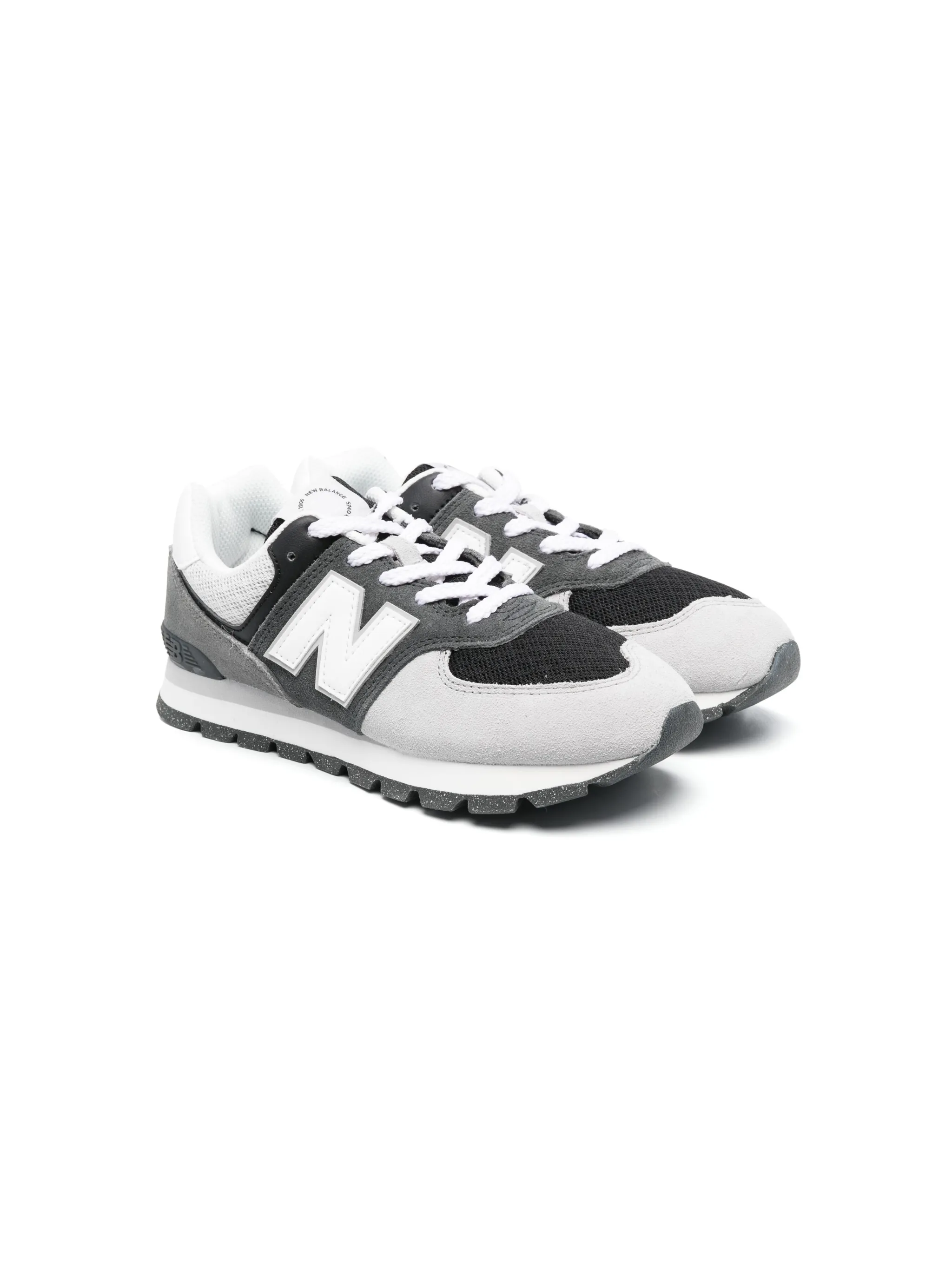 

Кроссовки на шнуровке New Balance Kids, серый
