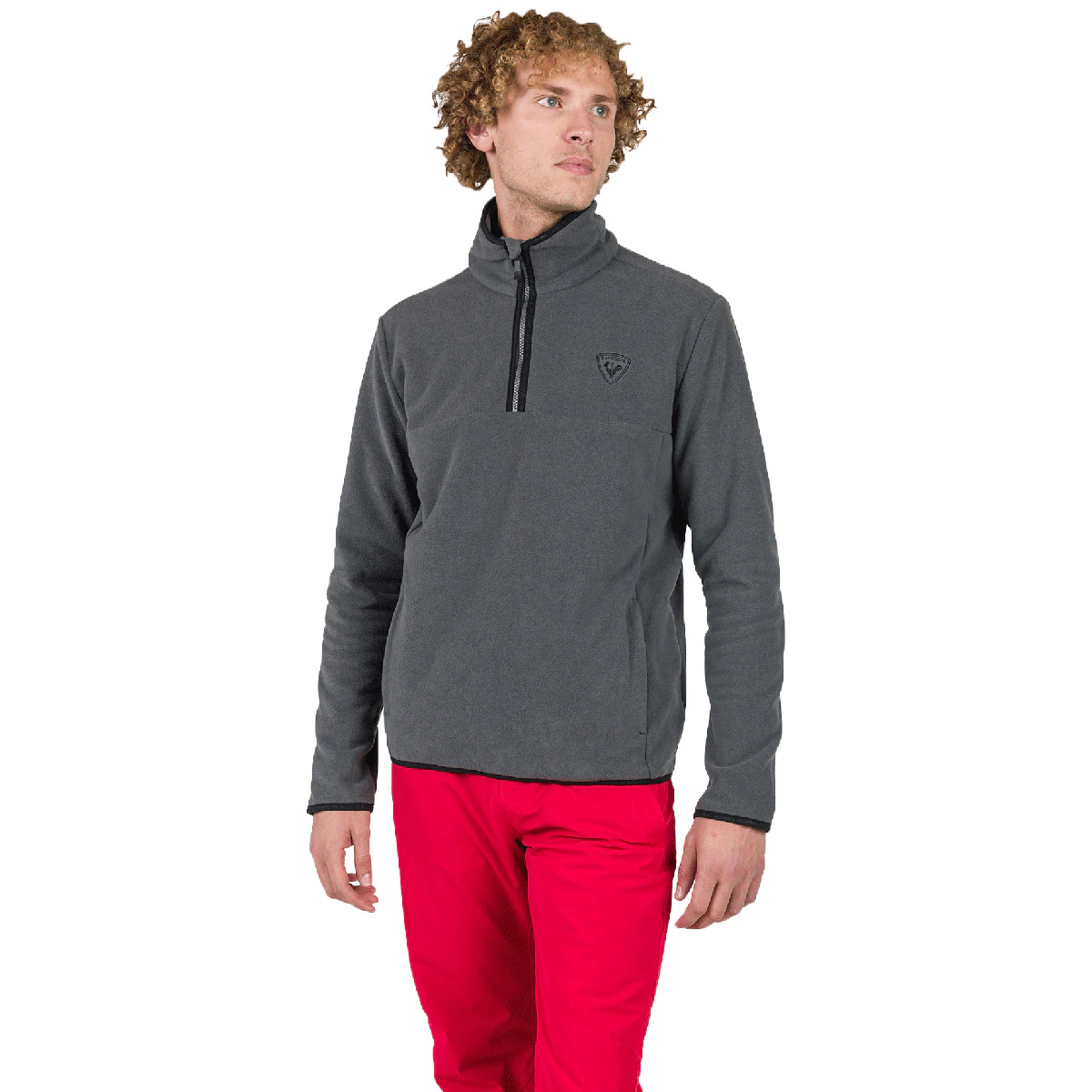 

Мужской флис Rossignol Strawpile Fleece, серый