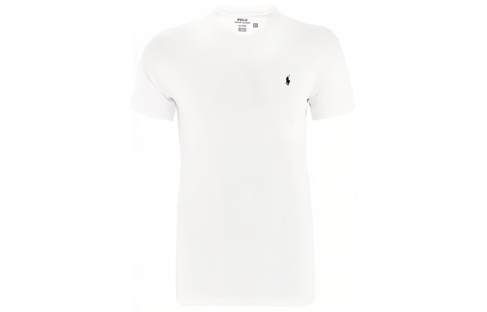 Polo Ralph Lauren Вышитая футболка с логотипом Logo Embroidered Crew Neck — фото 3