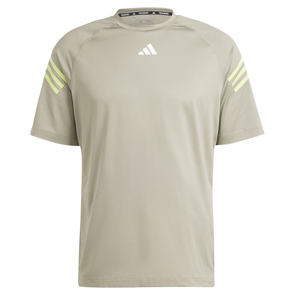 

Футболка adidas Icons 3 Stripes, бежевый
