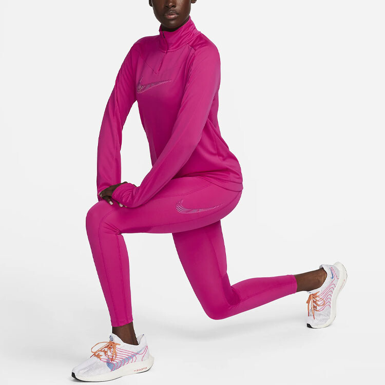 Леггинсы женские фуксия Nike — фото 3