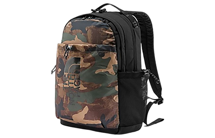 

Рюкзак туристический двуплечевой камуфляжный полиэстер унисекс THE NORTH FACE