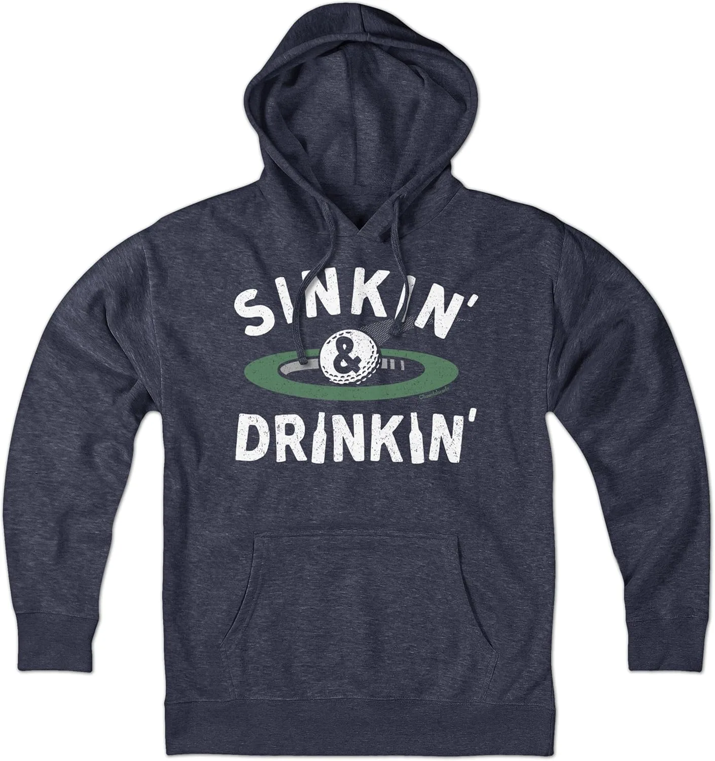 

Chowdaheadz Sinkin' & Drinkin' Golf Hoodie — унисекс худи из мягкого хлопкового микса