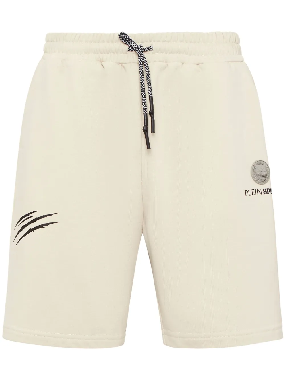 

Спортивные шорты с логотипом Plein Sport, серый