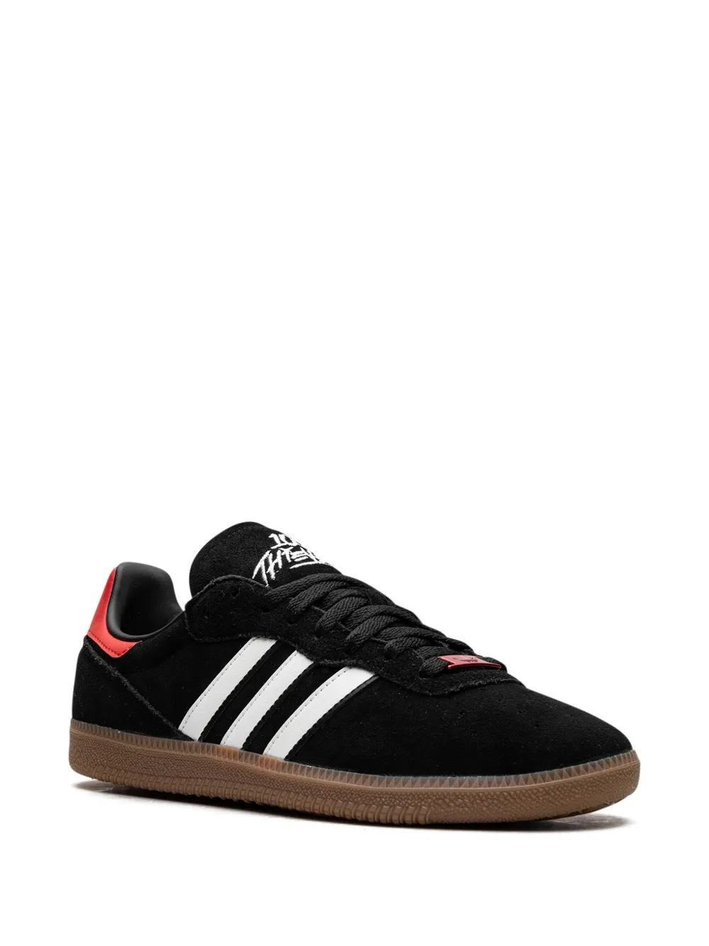 Кроссовки Palos Hills 100 Thieves Carbon Collegiate Orange Adidas, черный — фото 2