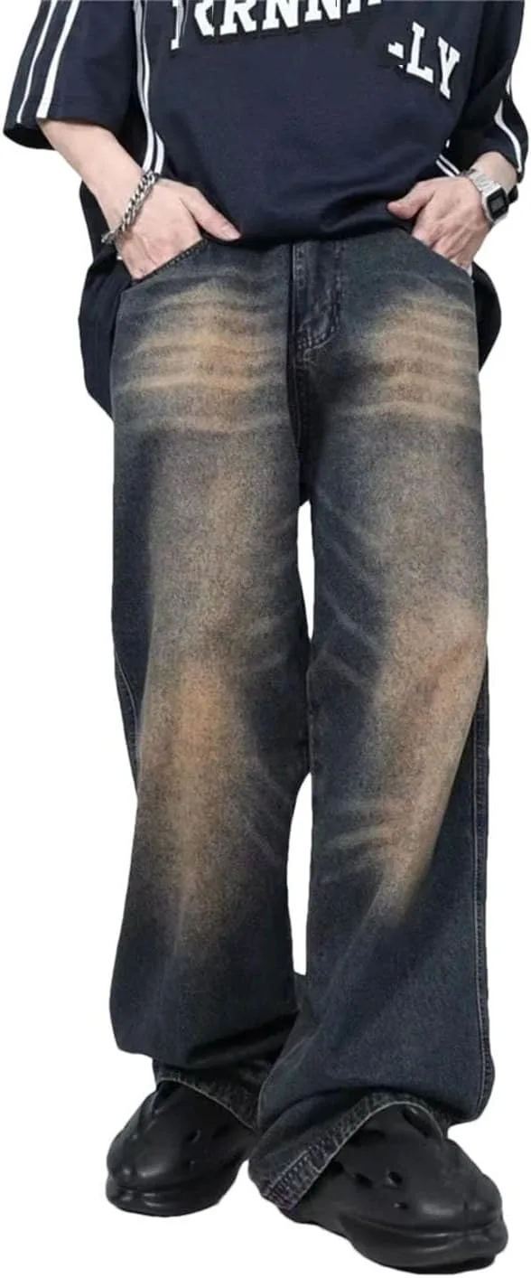 

Женские джинсы Vintage American Street Style прямого кроя