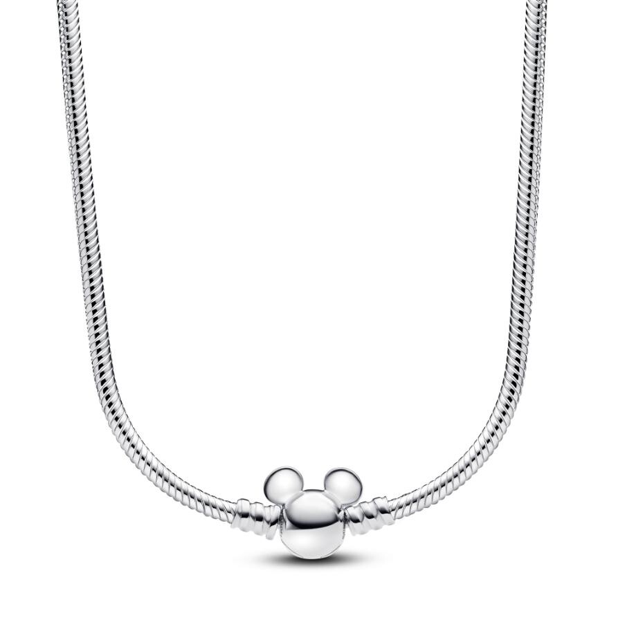

Ожерелье Disney Mickey Mouse Snake Chain Pandora, стерлинговое серебро