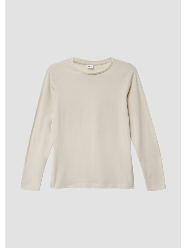 

Футболка s.Oliver, бежевый