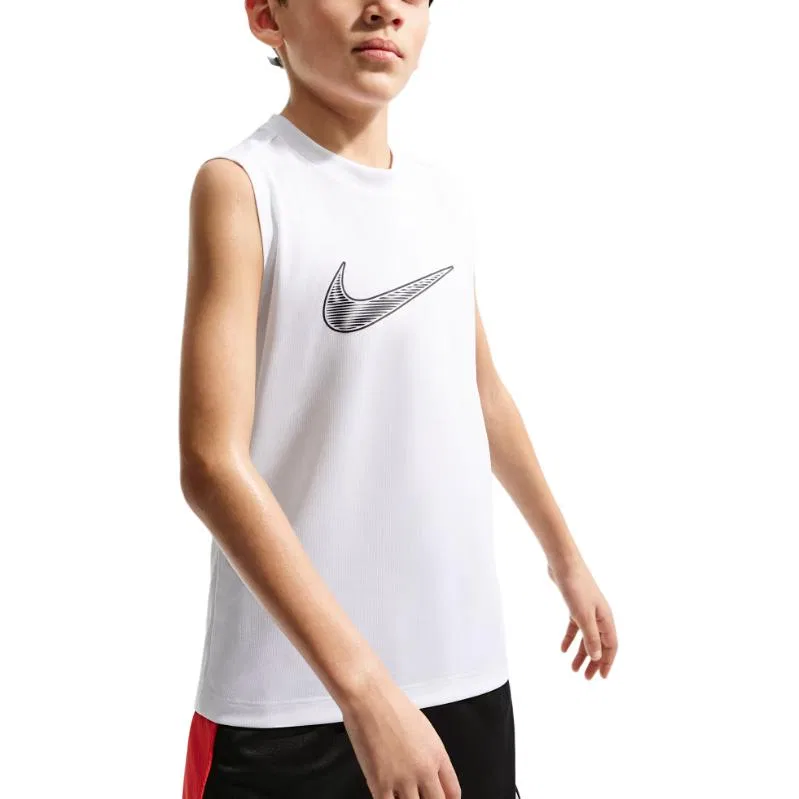 Майка детская Nike Crew Neck белая
