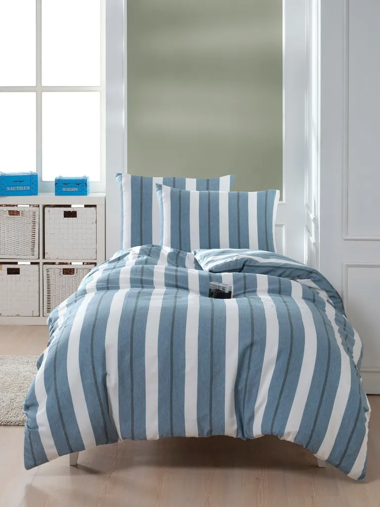 

Пододеяльник L'Essentiel Linge de Maison, синий