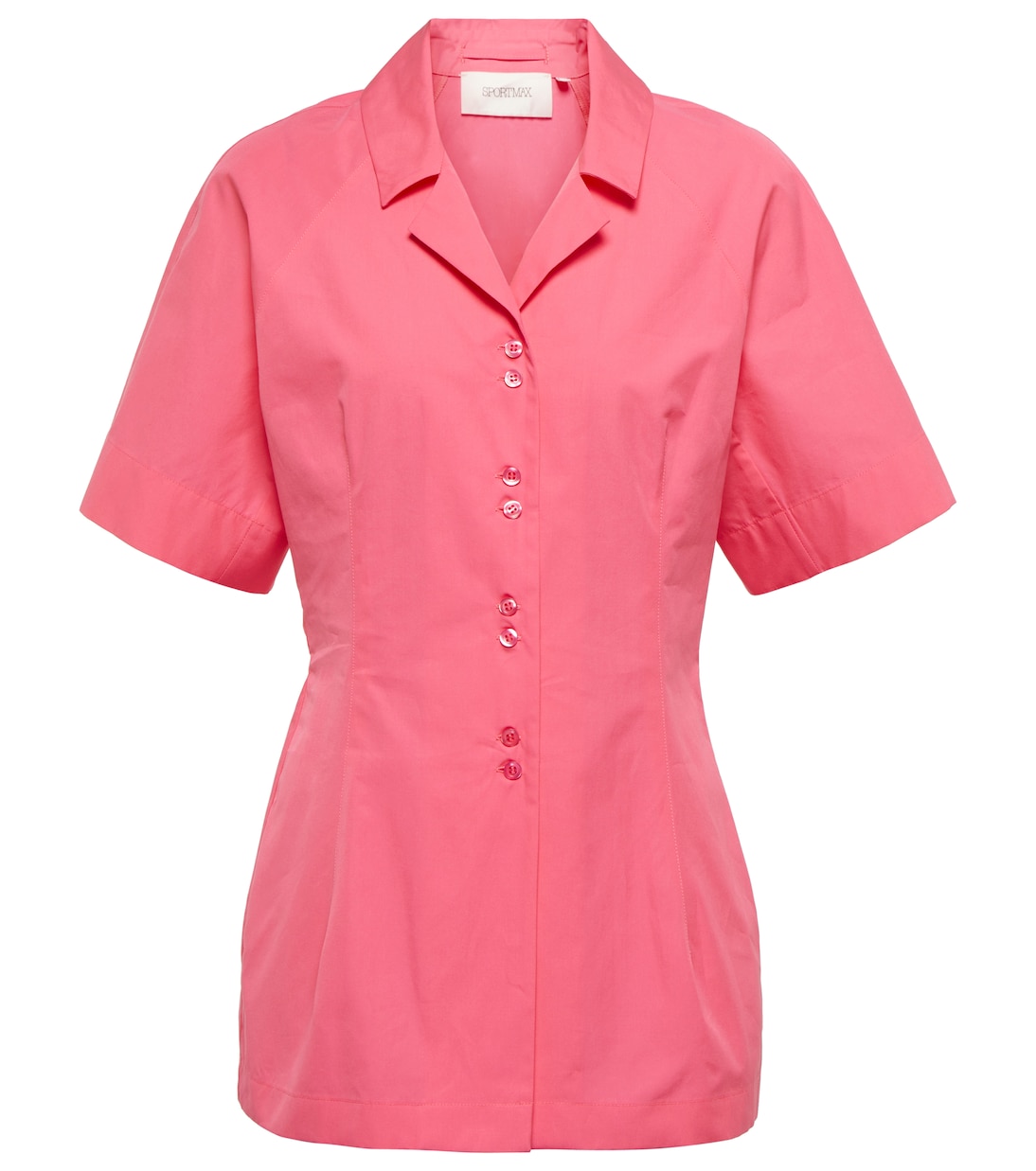 

Хлопковая блузка Maremar Sportmax, Rosa Shocking