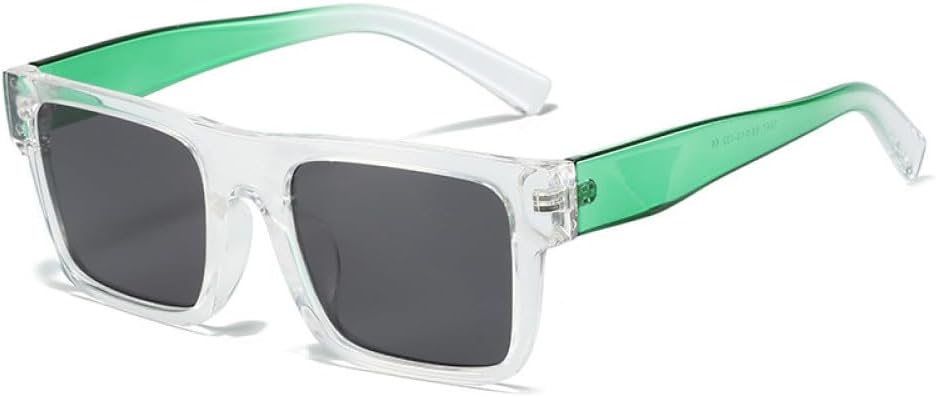 

Популярные модные солнцезащитные очки 2026 года для женщин: квадратные, красные и зеленые, с защитой от УФ-излучения UV400; трендовые солнцезащитные очки для мужчин MTZJH, One Color