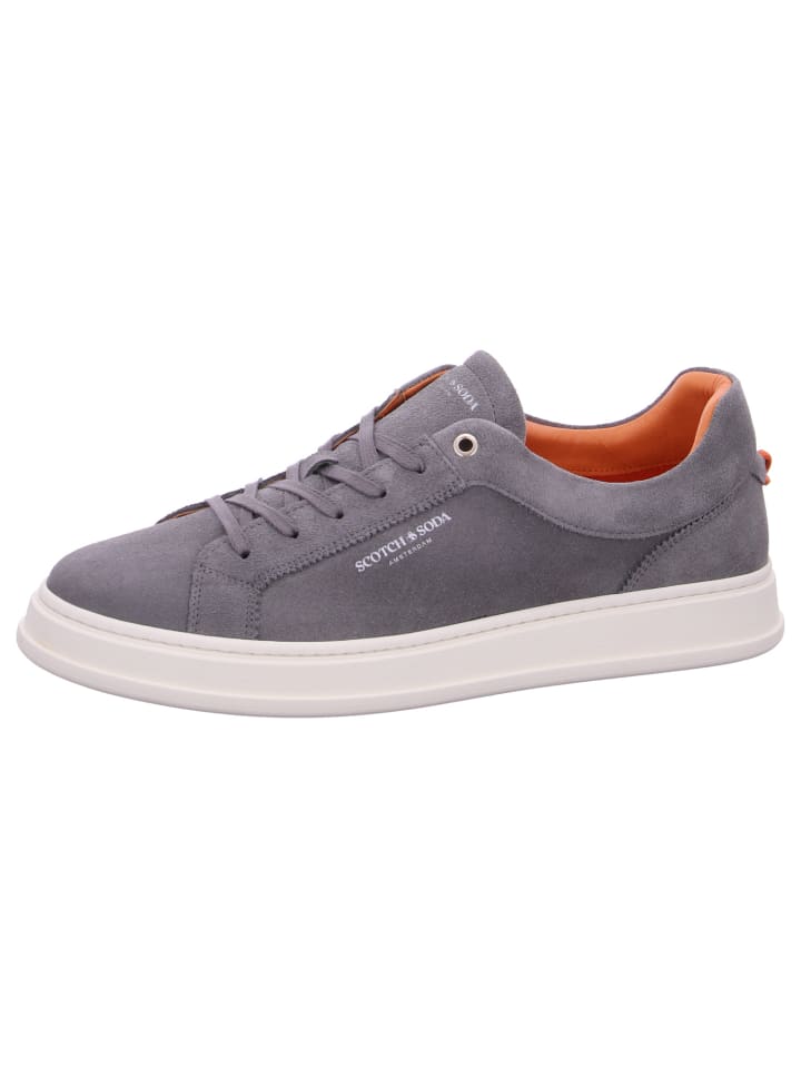

Кроссовки на шнуровке Scotch & Soda, серый