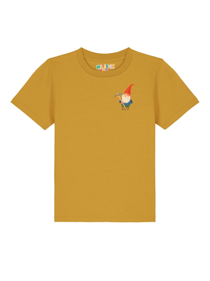 Футболка wat? Apparel, цвет ocker
