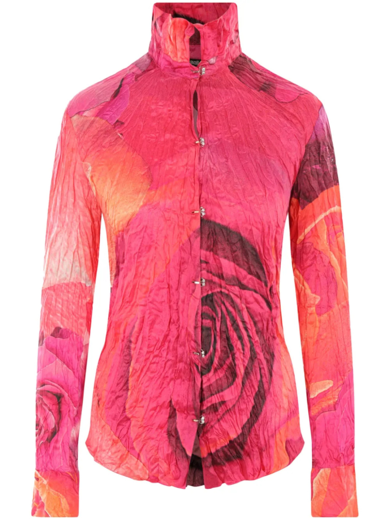 

Рубашка с принтом Garden Rose Roberto Cavalli, розовый