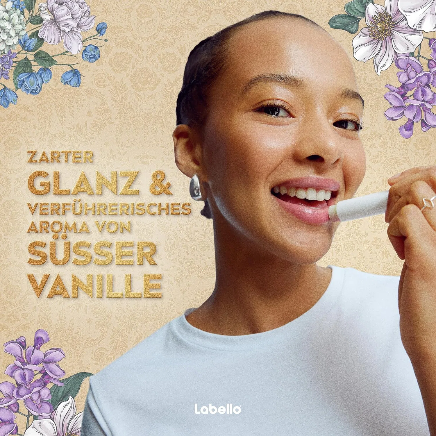 Бальзам для губ Labello «Vanilla Biscuit» Limited Edition Bridgerton Labello — фото 3