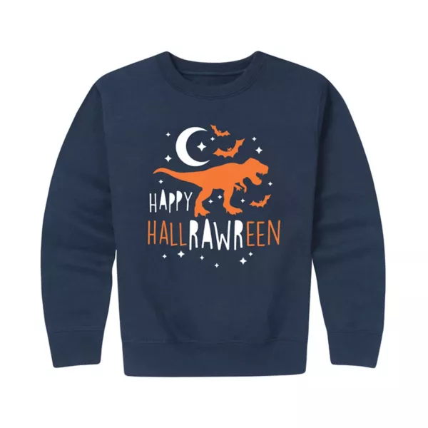 

Толстовка с принтом «Happy Hallrawrween» для мальчиков 8-20 лет Licensed Character, синий