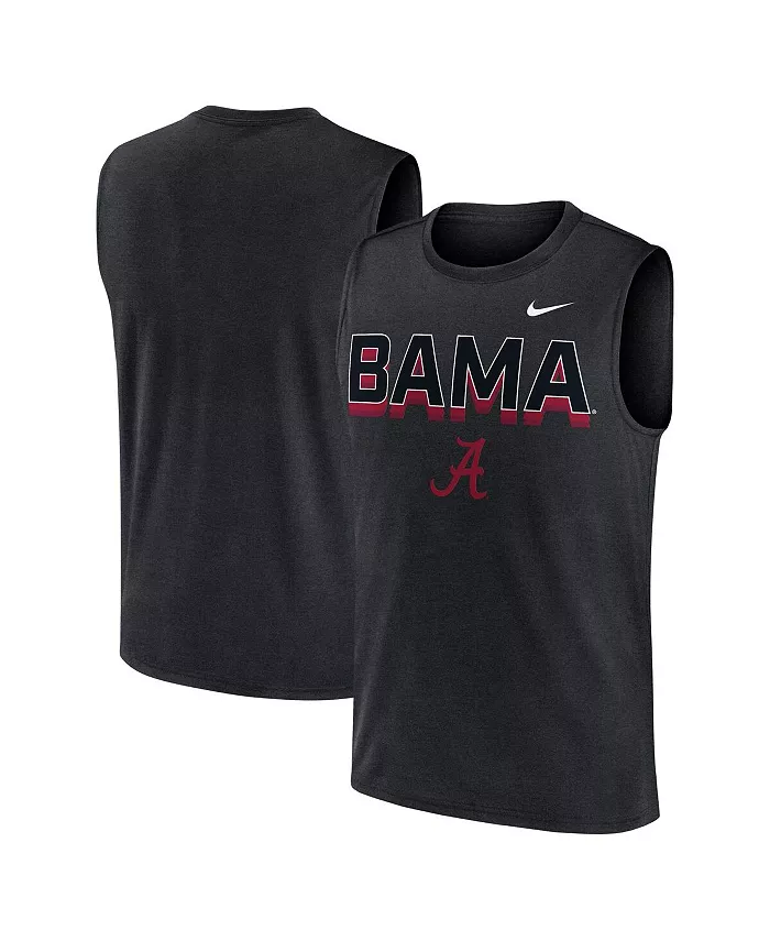 

Мужская черная майка Alabama Crimson Tide Primetime Tricode Legend Performance Nike