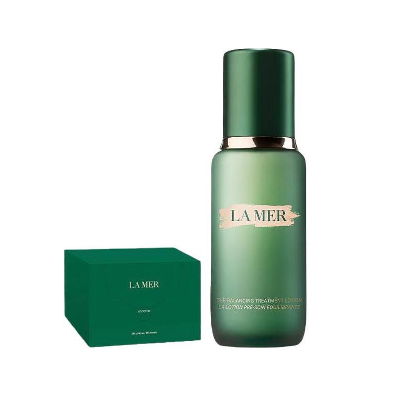 

Hailanzhimi новая жидкая тональная основа для сияния, набор для ухода за кожей Cotton Skincare, увлажняющий и восстанавливающий, 150 мл + 90 шт LA MER