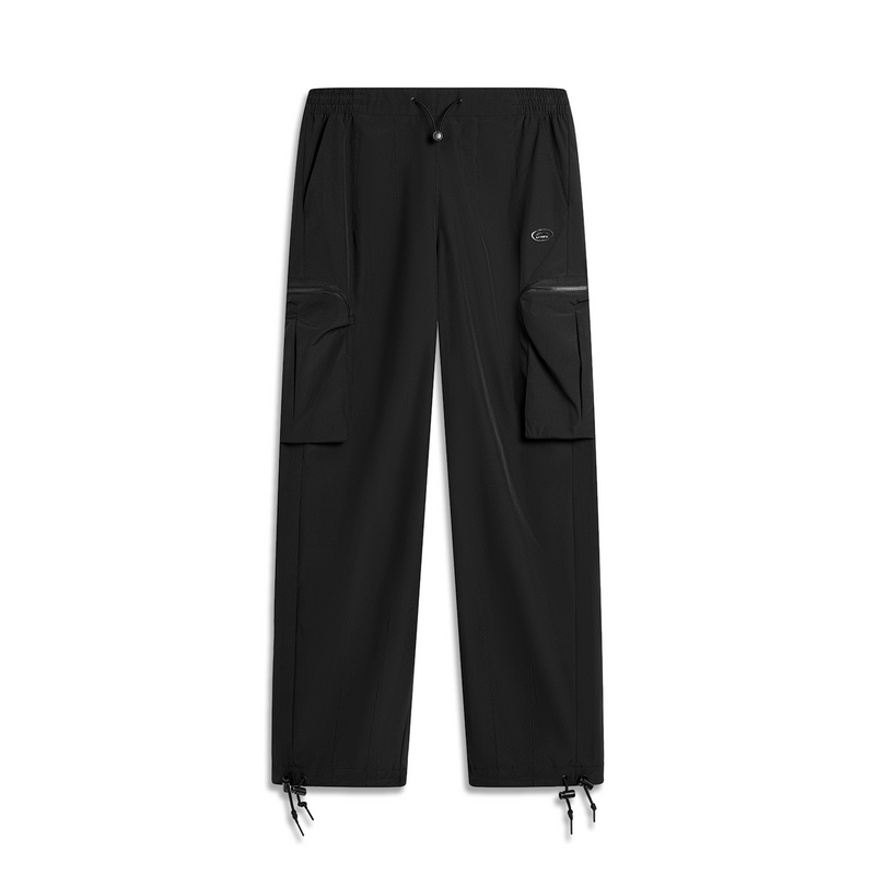 

Li-Ning LiNing Sports Trend Series вязаные спортивные штаны женские черные