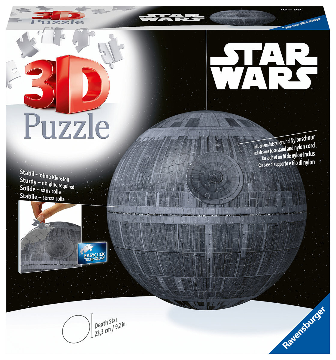 

Ravensburger, 3d Пазл Звезда Смерти, 543 Эл.