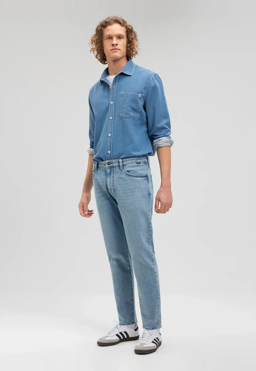 

Джинсовая рубашка Mavi "ONE POCKET SHIRT", джинсовая рубашка, цвет Indigo