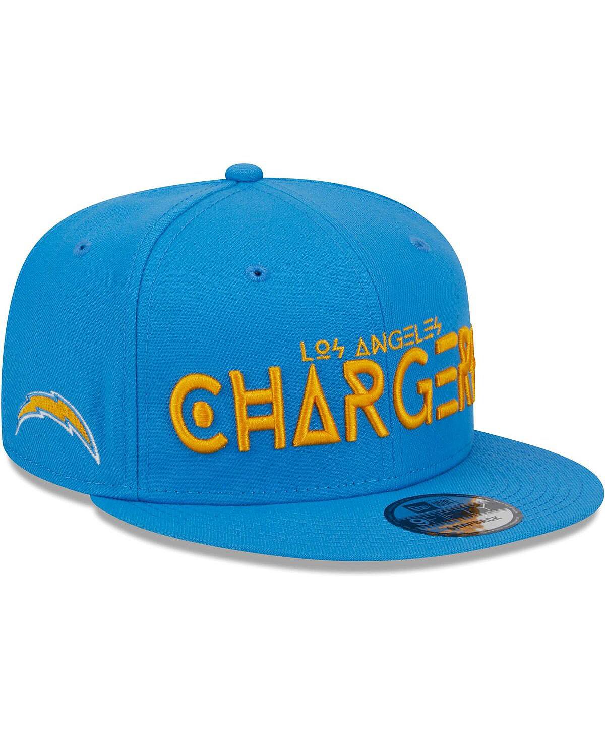 

Мужская кепка Snapback Los Angeles Chargers Word 9FIFTY синего цвета New Era