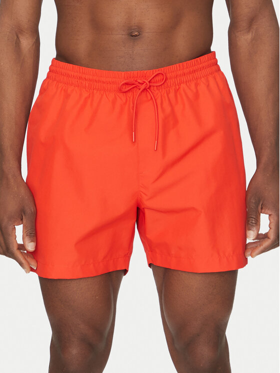 

Шорты для плавания стандартный крой KM0KM01109 Calvin Klein Swimwear, красный