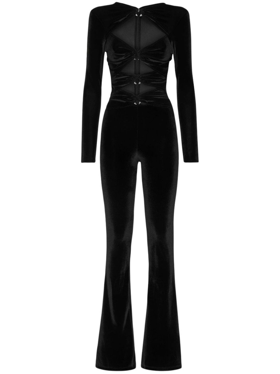 

Philipp Plein комбинезон с вырезом, черный