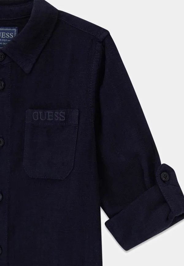 Рубашка Guess, Dunkelblau — фото 4