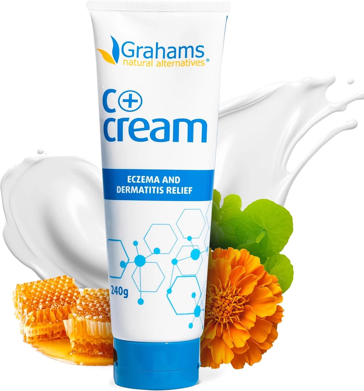 Крем Calendulis Plus для сухой кожи, склонной к экземе, 240 г Grahams Natural