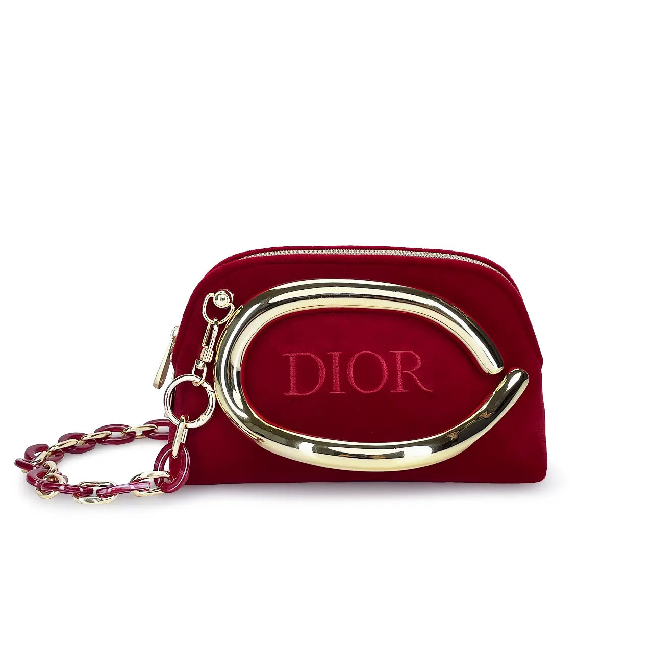 

Косметички и сумки для туалетных принадлежностей унисекс DIOR, Crimson золотой