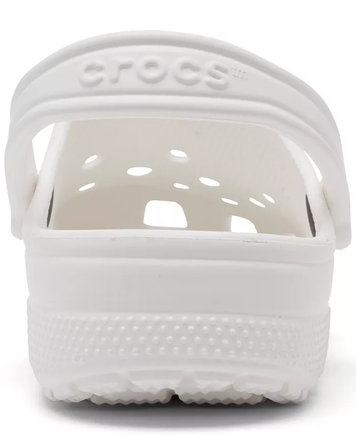 Мужские и женские классические сабо от Finish Line Crocs, белый — фото 3