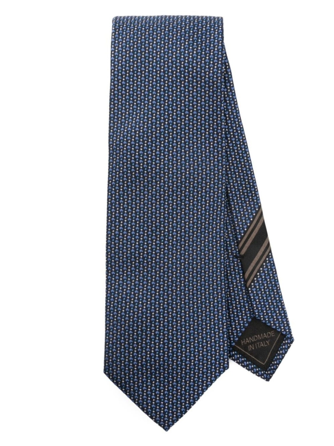 

Brioni шелковый галстук, синий