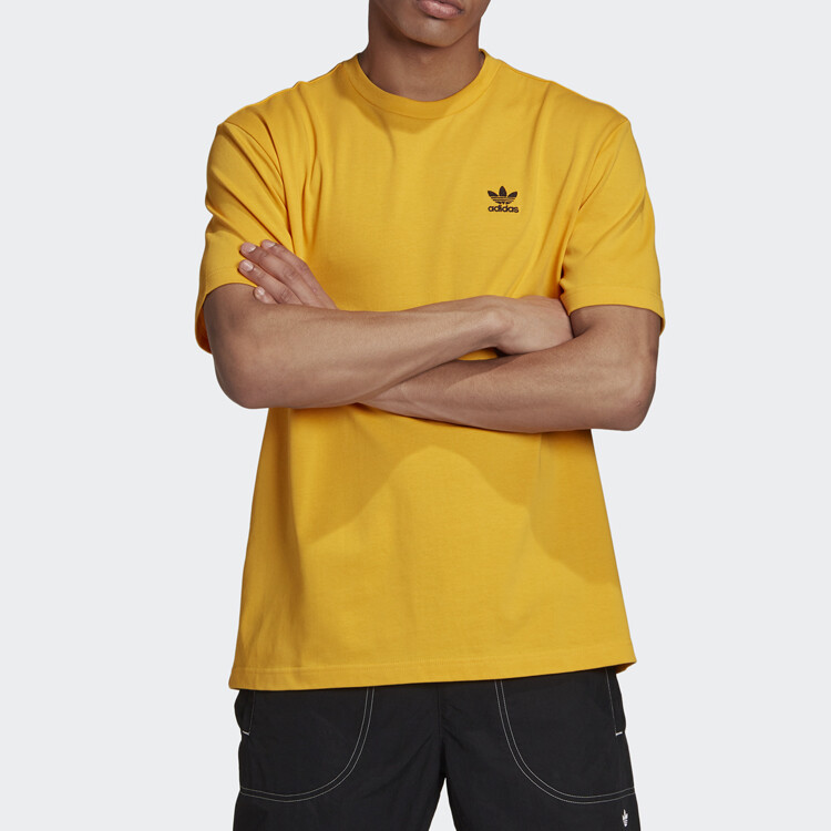 Футболка мужская Подсолнух Adidas, цвет Sunflower — фото 3
