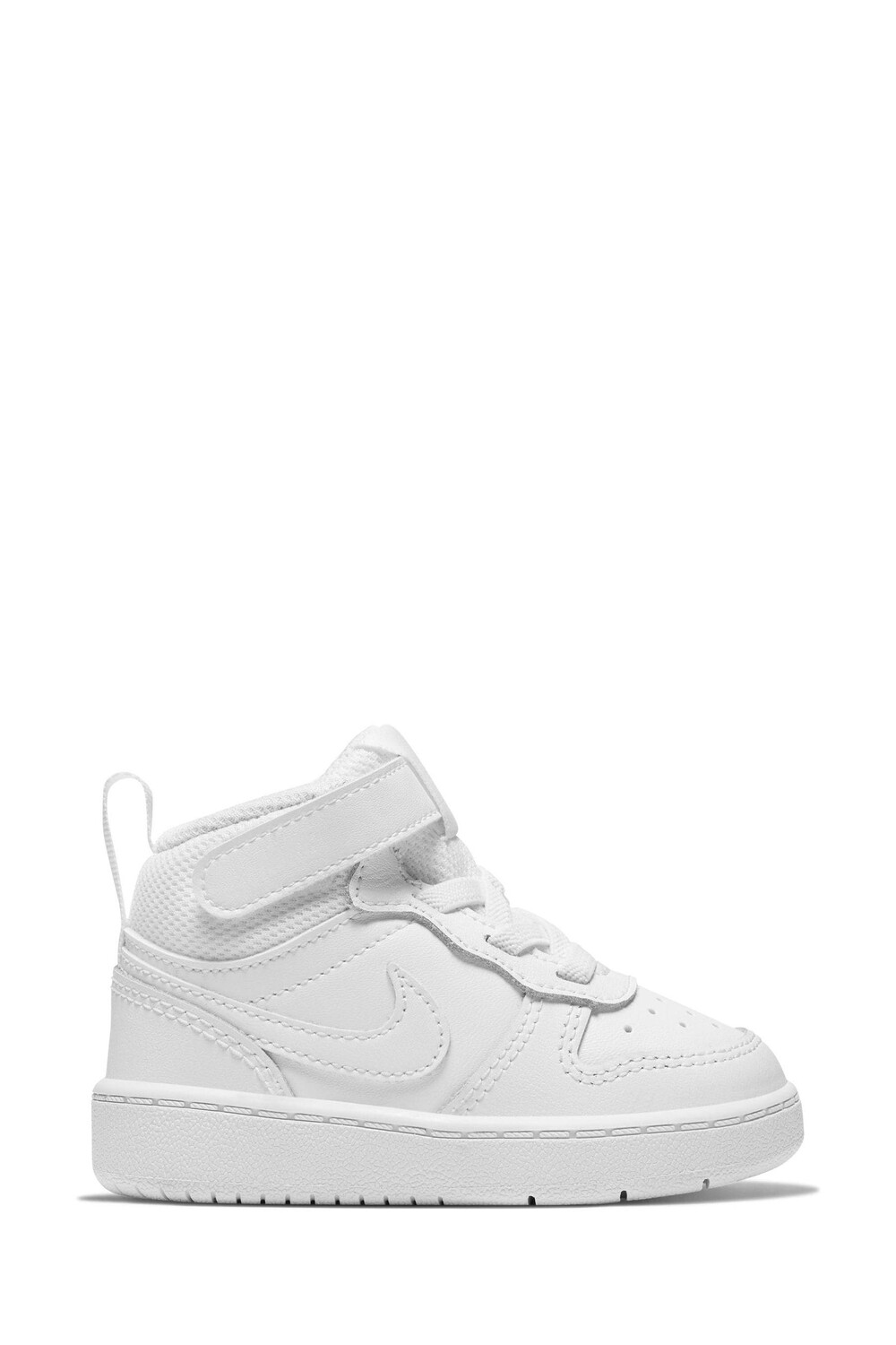 

Детские кроссовки Court Borough до щиколотки Nike, белый