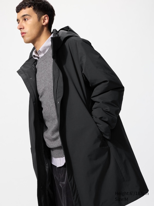 

Гибридный пуховик из переработанных материалов Uniqlo, 09 black