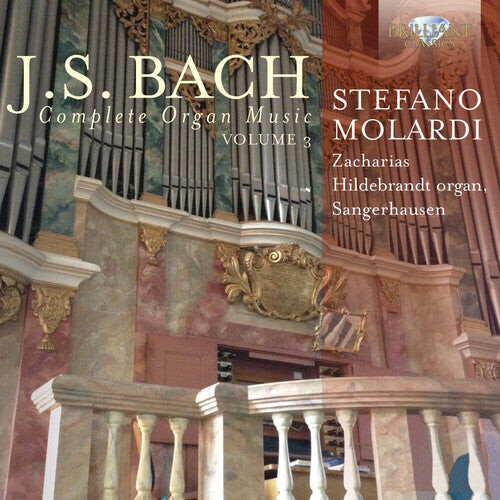 

CD диск Bach, J.S. / Molardi: Comp Organ Music 3