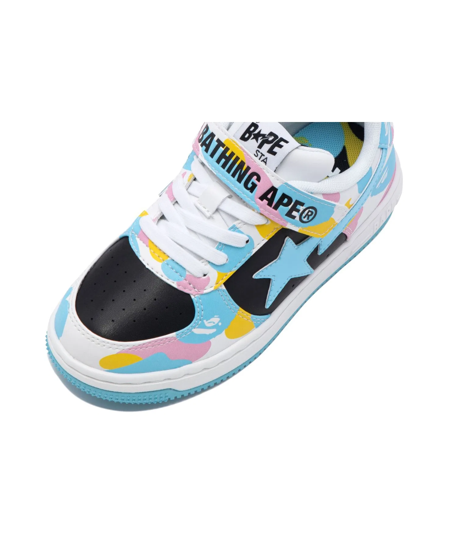 Детские кроссовки BAPE STA #1 A BATHING APE синие — фото 4