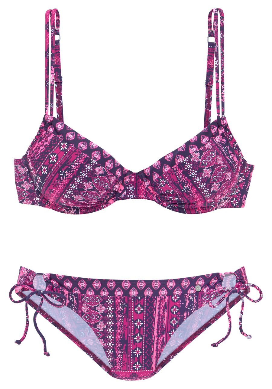 

Бикини на косточках s.Oliver Minimiser Bikini, фиолетовый