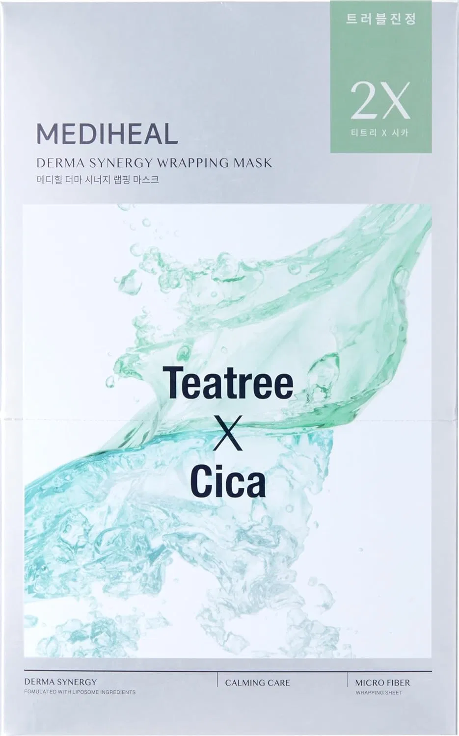 Тканевая маска Mediheal — Успокаивающая Derma Synergy Wrapping Mask