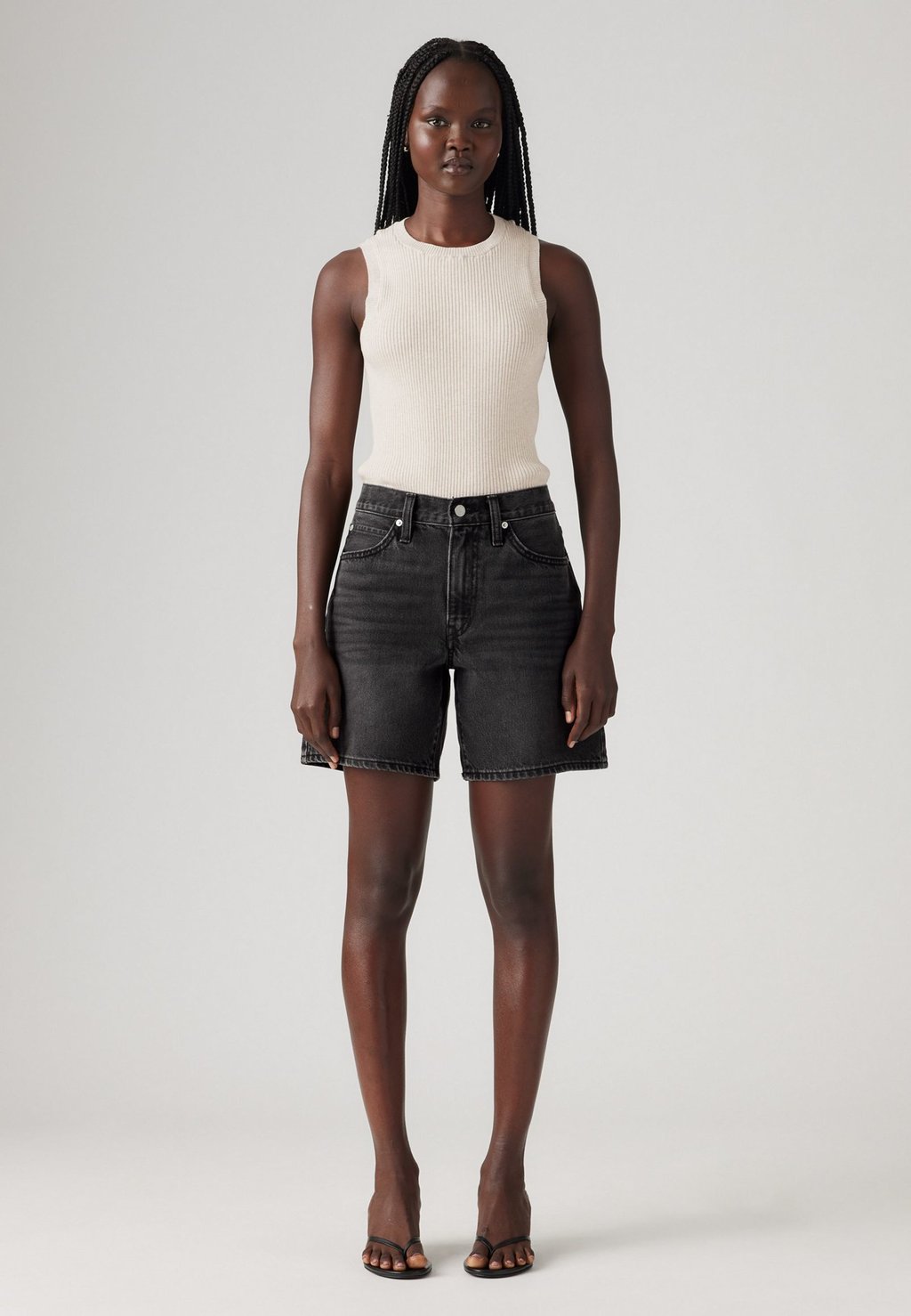 Джинсовые шорты 94 BAGGY SHORT Levi's, цвет Wandering Spirit Clean — фото 4